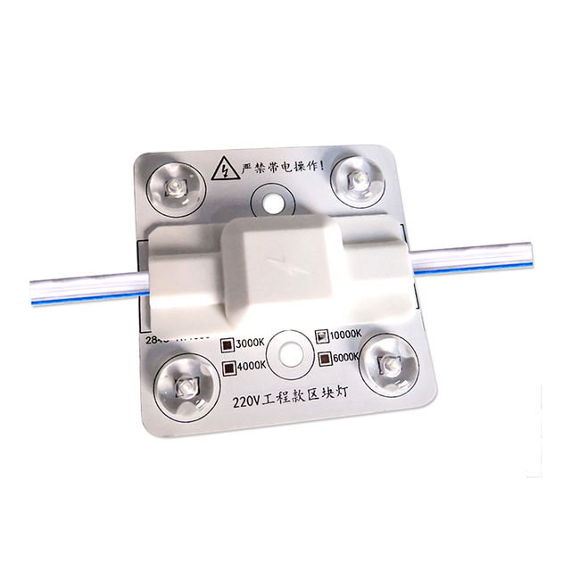 High Brightness High Voltage Warm White Dimmable LED Sign Module for Indoor and Outdoor Advertising Lighting