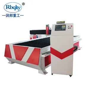 Alta precisão plasma cortador chapa metálica tabela CNC Plasma Cutting Machine