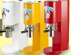 เครื่องทำไอศกรีมเจลาโต้แบบเส้นสปาเก็ตตี้ของอิตาลีที่ได้รับการรับรองจาก Birui กำลังไฟ 80 วัตต์ 110/220 โวลต์ ใช้กับวัตถุดิบผลไม้ รุ่นกดเส้นสปาเก็ตตี้ 1 - Product Image 3