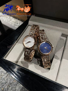 Reloj Casual de Cuarzo con Diamantes para Mujer, Elegante Correa de Acero Inoxidable, Diseño Deportivo y Moderno, Venta al Por Mayor - Product Image 2