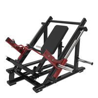 Machine à tractions Smith commerciale, équipement de musculation professionnel à charge par plaques pour l'entraînement isolé du dos