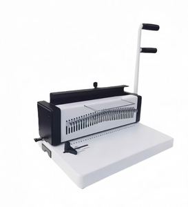 Desktop <b>Paper</b> <b>Processing</b> Device Manual <b>Paper</b> Punching <b>Machine</b> for Binding Coil Binder <b>Paper</b> Puncher and Binder with Coil - Product Image 1