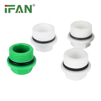 Matériaux de plomberie durables IFAN couleur personnalisée 20mm 32mm 50mm 110mm raccord de tuyau PPR tuyau en polypropylène