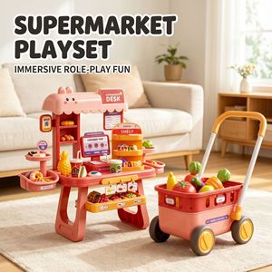 Table de jeu de simulation de <span class=keywords><strong>caisse</strong></span> <span class=keywords><strong>enregistreuse</strong></span> électrique pour enfants - Product Image 4