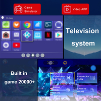 Consoles de jeux Android Topleo, boîte TV Android, machine de jeu électronique rétro, boîte de jeu portable, consoles de jeux vidéo portables