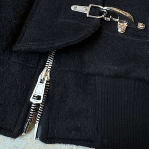 Chaqueta Bomber de Lana para Hombre, Estilo Corto con Cierre, Nueva Colección 2026, Personalizada con Diseño de Bombero, Cierre de Mosquetón, Forro Acolchado de Pana - Product Image 5