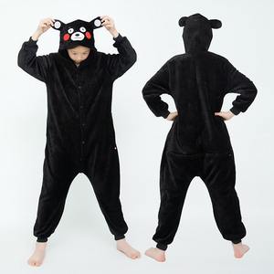 Pigiama Intero in Pile a Forma di Animale per Adulti, Kigurumi con Cappuccio, Abbigliamento da Notte Invernale, Coordinato Famiglia, Regalo di Natale - Product Image 5