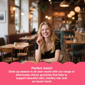 OLLI OEM ayı biyotin kollajen sakızlı Gummies lal cilt beyazlatma takviyesi şeker ücretsiz kollajen Gummies cilt için - Product Image 5