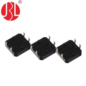 Interruptor táctil de 12,00mm x 12,00mm, SPST, NO, accionado por la parte <span class=keywords><strong>superior</strong></span>, a través del orificio, de 1/2/2/mm - Product Image 5