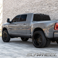 Rines Forjados SJ de Lujo Personalizados para Chevy RAM Ford F150 F250 F350 F450 8x170 8x180 8x200 8x165.110x225 28 30 Pulgadas de Profundidad