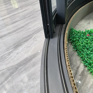 Cong Cửa Trượt Hệ Thống Tòa Nhà Văn Phòng Khách Sạn Nhôm Thông Tư Tự Động Trượt Kinh Doanh Cửa Kính Bên Ngoài Cửa Ra Vào - Product Image 3