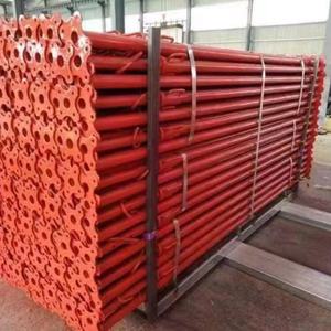 Matériau de construction Offre Spéciale Props push-pull Coffrage en acier Échafaudage léger Props en acier galvanisé réglables avec écrou - Product Image 4