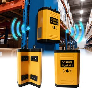 Alarmas de Seguridad para Esquinas de Estanterías de Almacén, Alertas Visuales y Audibles, Puntos Ciegos de Montacargas, Alarmas para Peatones y Vehículos, Radar de Doble Lado, Detección de 0-6 m - Product Image 1