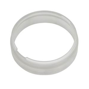 Anillo Partido y Buje Cilíndrico Hueco de Plástico PTFE Blanco Mecanizado para Equipos Industriales y de Laboratorio - Product Image 2