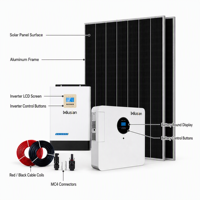 Kit solaire photovoltaïque hors réseau complet 1kW 3kW 5kW 10kW 15kW 20kW 30kW pour système d'alimentation domestique