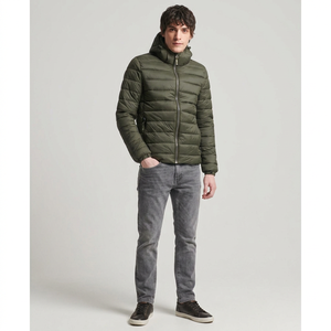 Veste matelassée pour homme, style personnalisé, mode d'hiver, logo personnalisé, prix de vente optimal, service OEM, 100% matériau pur - Product Image 1