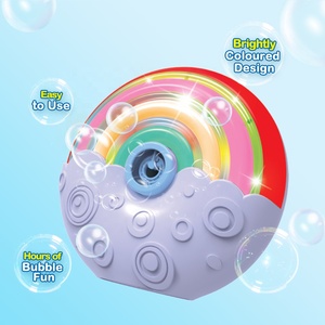 Jolly Bubbles-Máquina portátil para hacer burbujas con solución de 100ML que crea más de 2000 burbujas coloridas para la diversión de la fiesta de los niños - Product Image 2