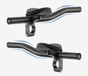 Guidon de vélo en alliage d'aluminium 2022, repose-bras de vélo, guidon aérodynamique de <span class=keywords><strong>triathlon</strong></span>, rallonge de guidon, accoudoir, extrémités de guidon TT, 340 mm - Product Image 3
