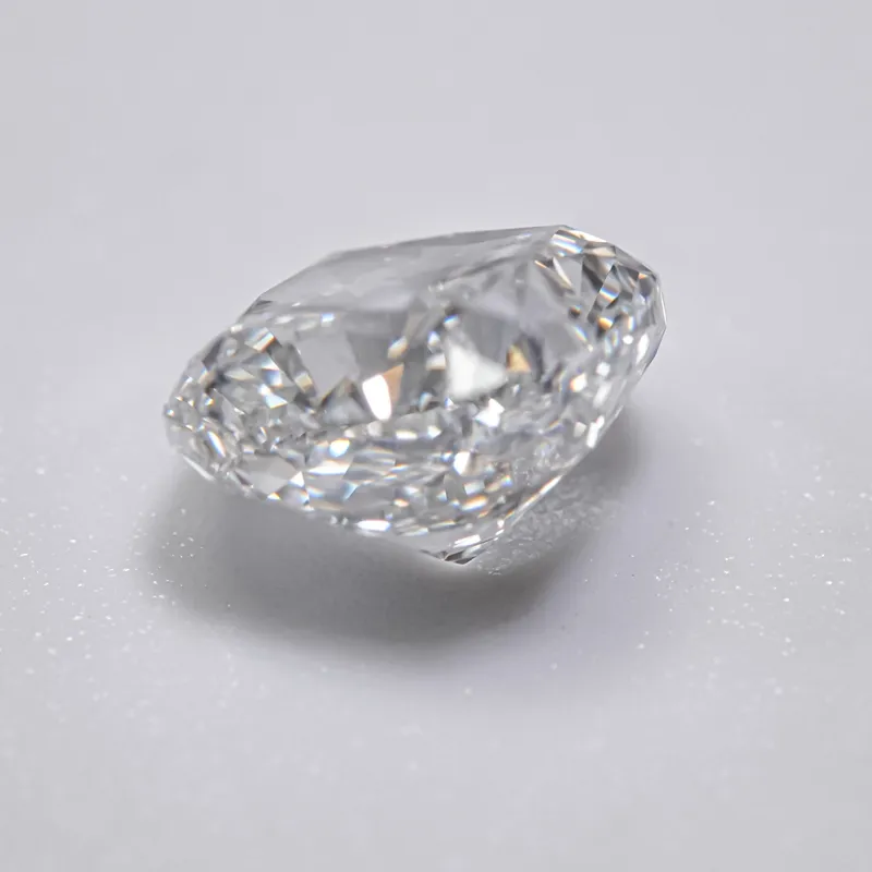 Grosir CVD berlian longgar 1.2 karat berlian tumbuh gigi laboratorium bersertifikat berlian buatan