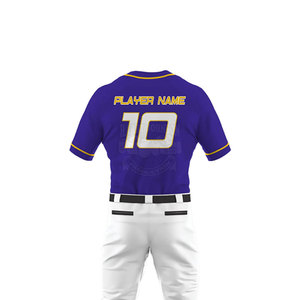 Best Selling Men <b>Baseball</b> Wear Customized Logo Team Wear <b>Baseball</b> Set Breathable Lightweight Eco-Friendly <b>Baseball</b> Uniform Set - Product Image 3