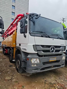 Camion pompe à béton diesel d'occasion 2021, portée verticale 60m, châssis auto-développé, Chine Putzmeister Shanghai, en vente - Product Image 2