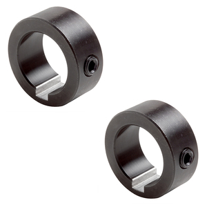 Tùy chỉnh trục thép không gỉ gắn cổ áo đặt cổ áo screrw với vòng bi rãnh - Product Image 1