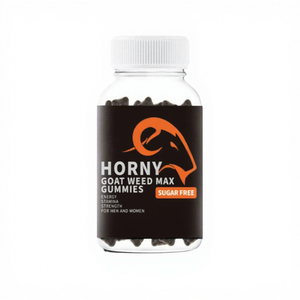 オーガニックブラックマカ根アシュワガンダ高濃度エキス男性用健康グミ100%ピュアビーガングルテンフリー免疫強化低脂肪 - Product Image 1