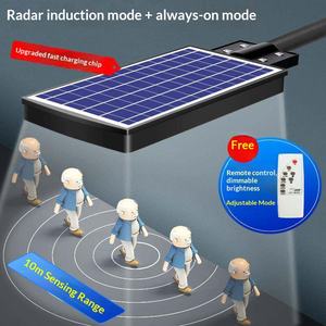 Lámpara Solar LED para Exteriores con Sensor de Movimiento Humano, IP65, Control Inteligente de Luz, Lámpara de Seguridad Vial, Batería LiFePO4, 5 Años de Duración - Product Image 4