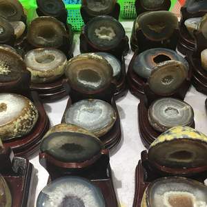 도매 고품질 천연 마노 지오 홈 장식 브라질 우루과이 천연 마노 크리스탈 지오 - Product Image 6