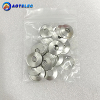 100 ensembles de boîtiers pour piles bouton CR2032 en acier inoxydable 316 avec ressorts coniques et entretoises de 0,5 mm