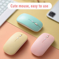 Mini Teclado y Ratón Inalámbricos para Juegos, Gran Venta 2021, para Windows, Android, IOS, Diseño Ultrafino con Soporte de Ingeniería Humana