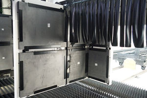 เครื่องตัดไฟเบอร์เลเซอร์แบบ 3 มิติ 4 แกน สำหรับคานเหล็ก H รุ่น Heavy Duty รองรับระบบควบคุม Cypcut และ BMP - Product Image 5