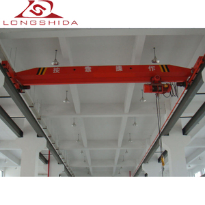 Grúa de pórtico eléctrica de una sola viga, monorriel, taller, almacén, grúa puente, 1-20 toneladas, Motor de elevación, 32T, 25m, PLC de elevación - Product Image 5