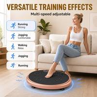 Plateforme vibrante d'exercice 2-en-1 verticale à télécommande Shtatsu pour massage par acupression, force maximale