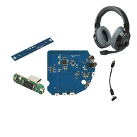 Solution PCBA pour casque sans fil Bluetooth 2,4 GHz, personnalisation à guichet unique, forme, taille, développement de fonctions logicielles et matérielles