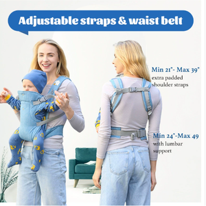 JXB personalizzato Multi tasca pratico comodo comodo marsupio lavabile inodore per 0-36 mesi - Product Image 5