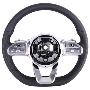 Volant de direction pour <span class=keywords><strong>Mercedes</strong></span>-Benz <span class=keywords><strong>AMG</strong></span> W205 W206 W167 W176 GLC avec matériau premium résistant à l'usure pour la réparation des anciens volants endommagés - Product Image 1