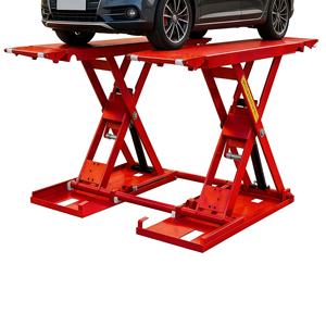 Pont élévateur hydraulique à ciseaux à hauteur moyenne 3000 kg - Élévateur <span class=keywords><strong>automobile</strong></span> 1 m pour ateliers et garages - Product Image 6