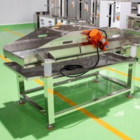 Machine de déshydratation industrielle par vibration pour aliments, légumes et salades – Équipement vibrant pour l'élimination de l'eau