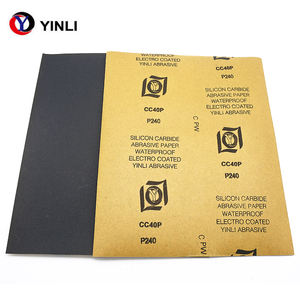 Papel de lija abrasivo de <span class=keywords><strong>esmeril</strong></span> artesanal impermeable de carburo de silicio de alta eficiencia - Product Image 3