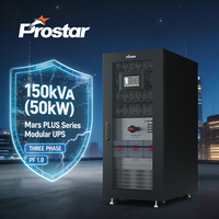 Système d'alimentation sans interruption (ASI) modulaire en ligne Prostar Mars Series 150 kW, compatible avec les batteries au lithium triphasées, alimentation industrielle pour centre de données