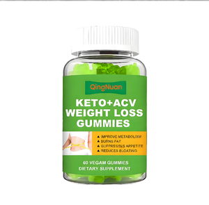 Gomitas Veganas <span class=keywords><strong>Keto</strong></span> ACV de Marca Privada OEM, 60 Unidades, Gomitas de Vinagre de Sidra de Manzana para Desintoxicación y Adelgazamiento, Venta al Por Mayor - Product Image 1