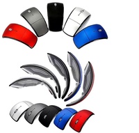 Mini-souris sans fil pliable Arc Offre Spéciale G 2.4G, souris de jeu avec Logo personnalisé pour cadeaux aux employés
