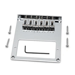 Pont de guitare électrique 6 cordes <span class=keywords><strong>Tele</strong></span> 101x89mm Pont de guitare TL Pont de guitare - Product Image 1