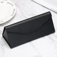 Étui à lunettes triangulaire pliable haut de gamme JSJM – Boîte d'emballage portable et anti-stress pour lunettes de soleil – Vente en gros