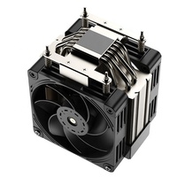 COOLSERVER CS-1700-4UR26 LGA1700 6 caloducs en cuivre et aluminium haute puissance, deux roulements à billes, 280W TDP, ventilateur PWM, radiateur d'air pour serveur