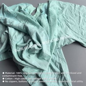 Paños de Limpieza de Felpa de Algodón 100% Premium, de Colores Mezclados, 25 kg, para Uso Industrial - Product Image 4