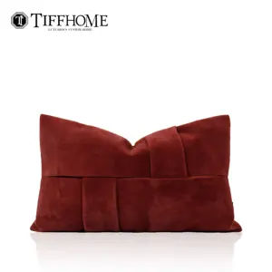 Tiff Home New Product Explosion 30*50cm Imported Woven Velvet Reusable Throw Pillow For Home Children'S Room Sample Room
