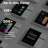SIXWGH Mini Panel táctil PC 220V Voltaje máximo 16A Corriente máxima Smart Life App Internacional UE Reino Unido WiFi Ethernet