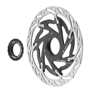 Rotor de Freio a Disco Ultralight Promend 160 em Alumínio com Seis Parafusos, Bloqueio Central, Resfriamento Rápido e Espessamento Flutuante para Estrada - Product Image 4